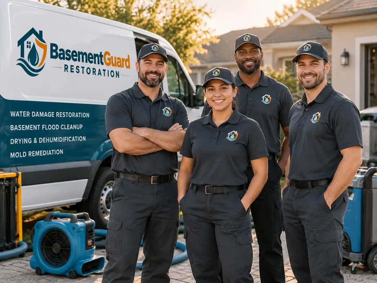 Basement Water Damage Restoration company in Pickrell, NE